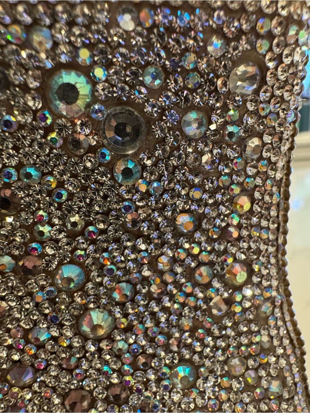 Betsey Johnson Kayla Crystal-Embellished Rhinestone Women's Ankle Boots Size 8.5 - Picture 2 of 11